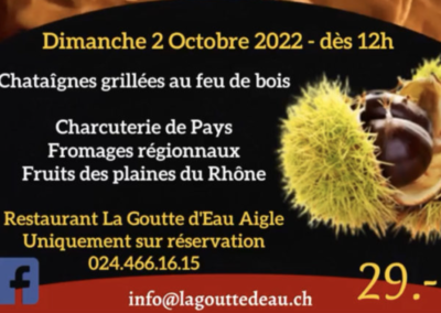 Brisolée Royale – 2 Octobre 2022